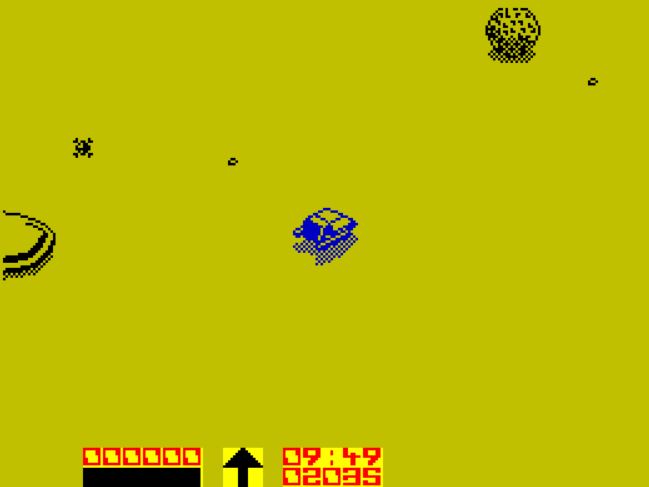 Critical Mass - ZX Spectrum game screenshot (1985) by Durell